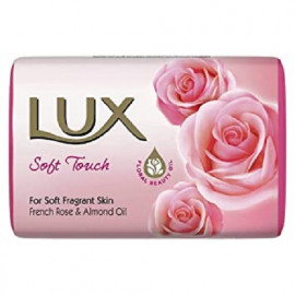 LUX SOFT ROSE BATH SOAP 100GX4 1pcs